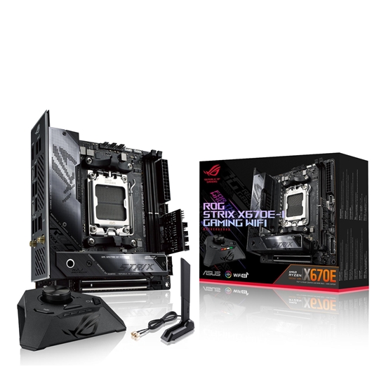 Picture of ASUS ROG STRIX X670E-I GAMING WIFI AMD X670 Socket AM5 mini ITX