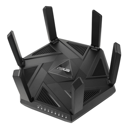 Attēls no ASUS RT-AXE7800 wireless router Tri-band (2.4 GHz / 5 GHz / 6 GHz) Black