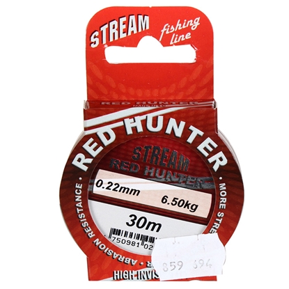 Picture of Aukla RED HUNTER 30m, 0.225mm, sarkana