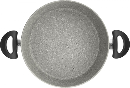 Attēls no BALLARINI Ferrara deep frying pan with 2 handles granite 24 cm FERG3K0.24D