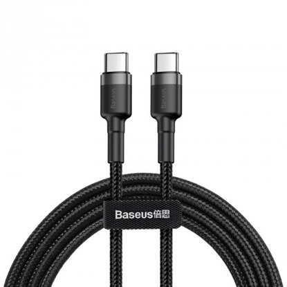 Picture of Baseus Cafule USB cable 1 m USB C Black, Grey