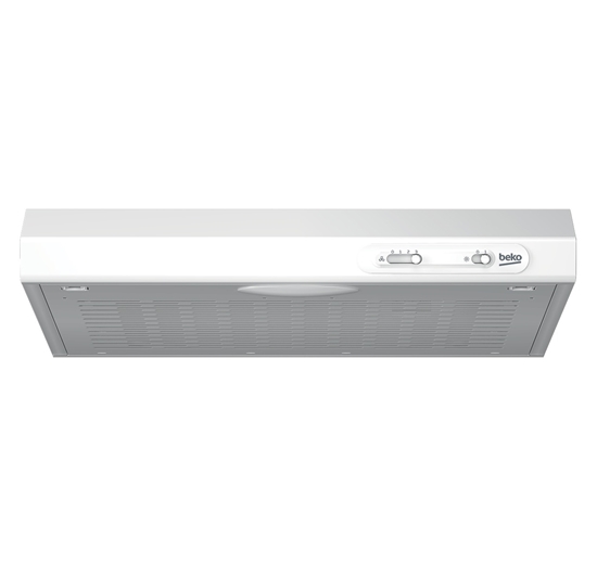 Picture of Beko CFB 5310 W cooker hood Wall-mounted White 125 m³/h D