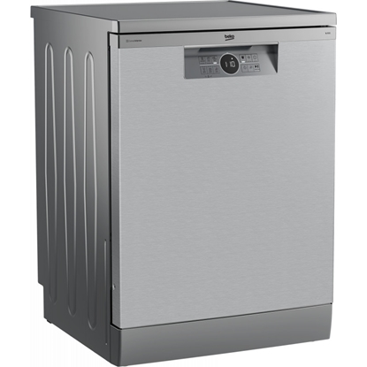 Attēls no BEKO Freestanding Dishwasher BDFN26520XQ, Energy class E, Width 60 cm, AquaIntense, 3rd drawer, Inox