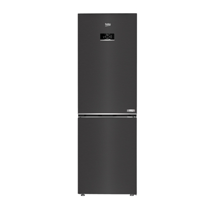 Picture of BEKO Refrigerator B3RCNA364HXBR, height 185cm, Energy class E, NeoFrost, HarvestFresh, AeroFlow, Dark Inox