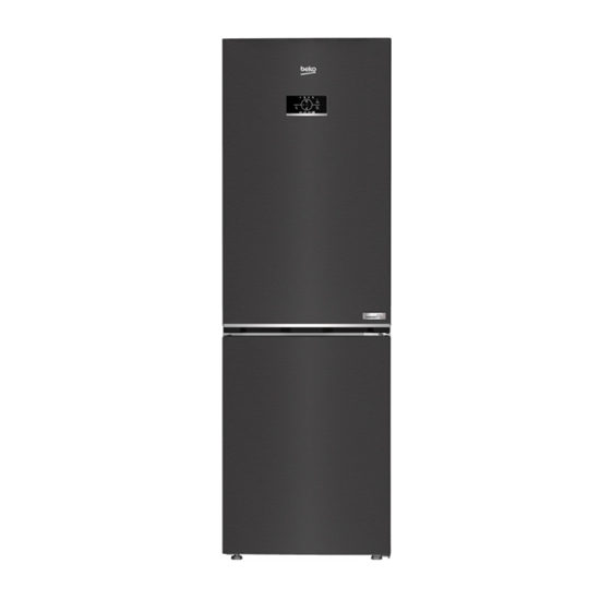 Изображение Beko B3RCNA364HXBR fridge-freezer Freestanding 316 L E Black