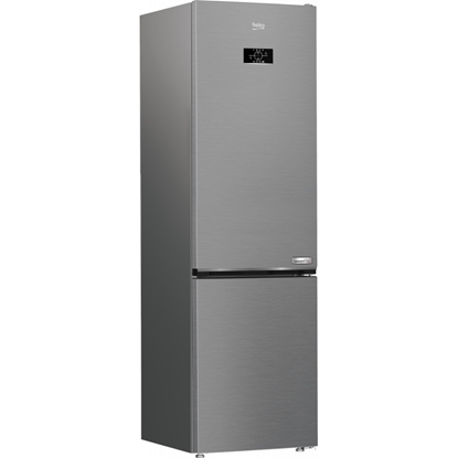 Picture of BEKO Refrigerator B3RCNA404HXB, height 203.5 cm, Energy class E, NeoFrost, HarvestFresh, AeroFlow, Inox