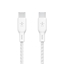 Picture of Belkin braided USB-C/USB-C Cable 100W 3m white CAB014bt3MWH