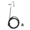 Picture of Dicota Universal Sec.Cable Lock,3Exchangeable,masterkeyed
