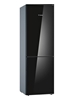 Изображение Bosch Serie 4 KGV36VBEAS fridge-freezer Freestanding 308 L E Black