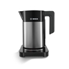Изображение Bosch TWK7203 electric kettle 1.7 L 1850 W Black, Stainless steel