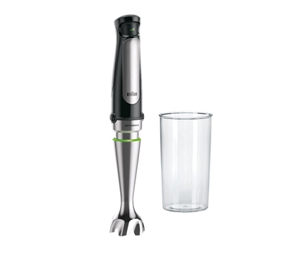 Picture of Braun | MQ7000X MultiQuick Immersion | 1000 W | Hand Blender | Hand Blender | Number of speeds 2 | Black/Stainless Steel