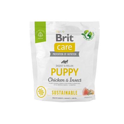 Picture of BRIT Care Dog Sustainable Puppy Chicken & Insect - dry dog food - 1 kg