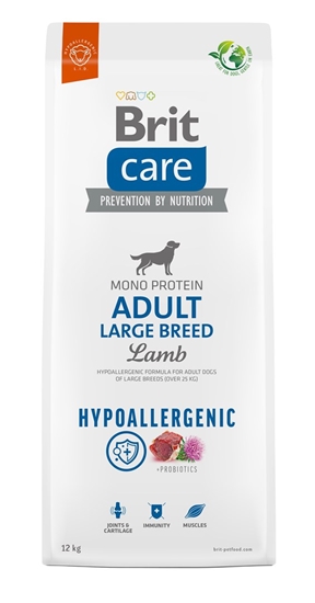 Picture of BRIT Care Hypoallergenic Adult Large Breed Lamb - dry dog food - 12 kg