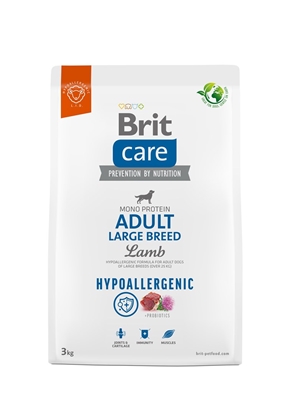 Attēls no BRIT Care Hypoallergenic Adult Large Breed Lamb - dry dog food - 3 kg