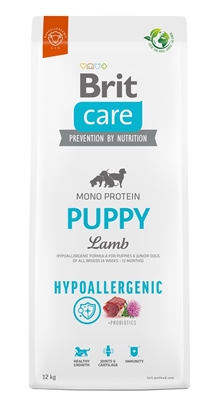 Attēls no BRIT Care Hypoallergenic Puppy Lamb - dry dog food - 12 kg
