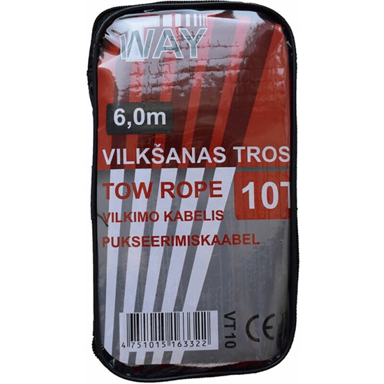 Picture of Buksēšanas trose 10t 6m T-Way