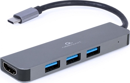 Attēls no Cablexpert | USB Type-C 2-in-1 multi-port adapter (Hub + HDMI) | A-CM-COMBO2-01 | USB Type-C