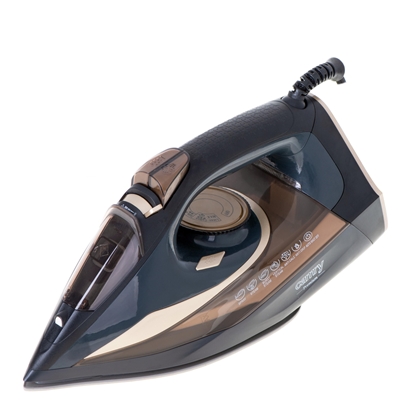 Picture of Camry | CR 5036 | Steam Iron | Steam Iron | 3400 W | Water tank capacity 360 ml | Continuous steam 50 g/min | Steam boost performance  g/min | Black/Gold