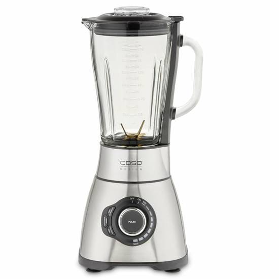 Picture of Caso Blender B1800 Tabletop, 1800 W, Jar material Glass, Jar capacity 1.75 L, Ice crushing, Mini chopper, Stainless steel