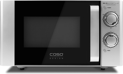 Picture of Caso | 03316 | Ecostyle Ceramic | Free standing | 700 W | Grill | Silver