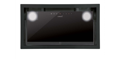 Picture of CATA | Hood | GC DUAL A 45 XGBK | Energy efficiency class A | Canopy | Width 45 cm | 820 m³/h | Touch control | Black glass | LED