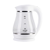Picture of Adler | Kettle | AD 1274 | Standard | 2200 W | 1.7 L | Plastic/Glass | 360° rotational base | White/ transparent