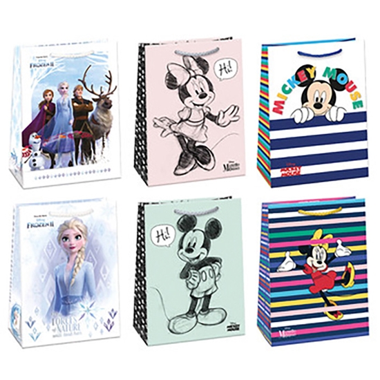 Изображение Dāvanu maisiņš Disney Minnie/Micky T5 19x23x11.5cm mix