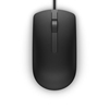 Изображение Dell Optical Mouse MS116 Cable, Black, USB 2.0, Black