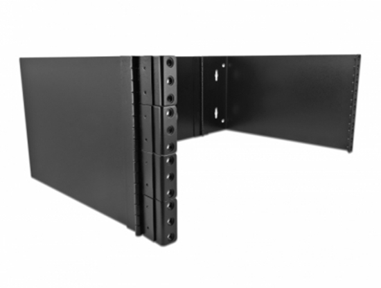 Picture of Delock 19″ Wall Mount Rack 4U foldable black