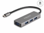 Attēls no Delock 4 Port USB 3.2 Gen 1 Hub with USB Type-C™ connector – USB Type-A ports on the side
