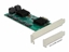 Attēls no Delock 8 port SATA PCI Express x1 Card - Low Profile Form Factor