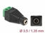 Изображение Delock Adapter DC 1.35 x 3.5 mm female > Terminal Block 2 pin