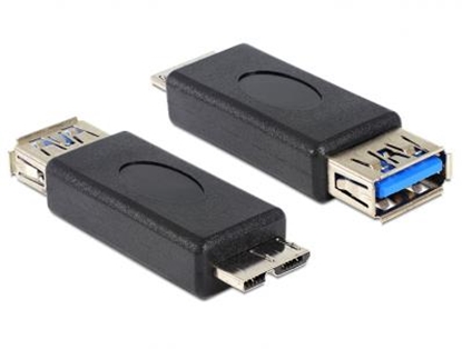Attēls no Delock Adapter USB 3.0-A female  micro USB 3.0-B male