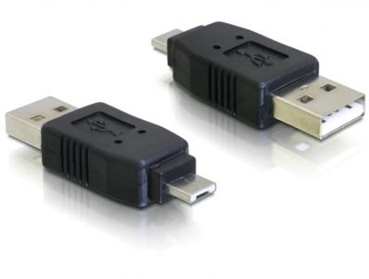 Attēls no Delock Adapter USB micro-A male to USB2.0 A-male