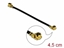 Изображение Delock Antenna Cable MHF® I plug to MHF® I plug 1.13 4.5 cm