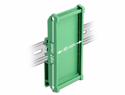 Picture of Delock Board Holder (107 mm) for DIN Rail 5 cm long