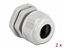 Изображение Delock Cable Gland PG16 for flat cable grey 2 pieces