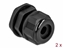Picture of Delock Cable Gland PG16 for round cable black 2 pieces
