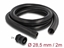 Изображение Delock Cable protection sleeve 2 m x 28.5 mm with PG21 conduit fitting set black