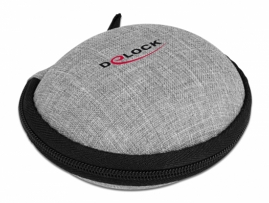 Picture of Delock Headphone protection bag for in-ear headphones