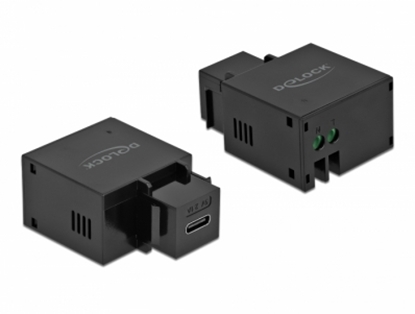 Изображение Delock Keystone Module USB Type-C™ Charging Port 2.1 A black