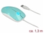 Picture of Delock Optical 3-button LED Mouse USB Type-A turquoise