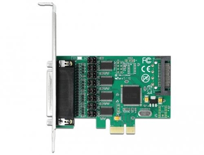 Attēls no Delock PCI Express Card to 4 x Serial RS-232 with voltage supply