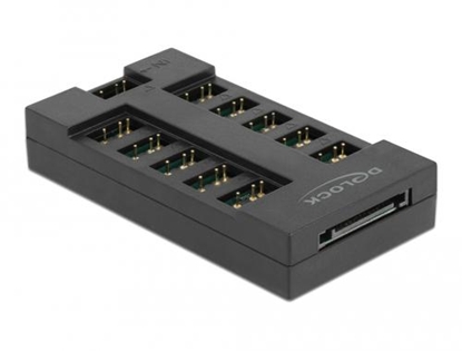 Picture of Delock RGB Hub for ARGB LEDs with 10 ports