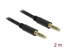 Изображение Delock Stereo Jack Cable 4.4 mm 5 pin male to male 2 m black