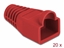 Picture of Delock Strain relief for RJ45 plug red 20 pieces