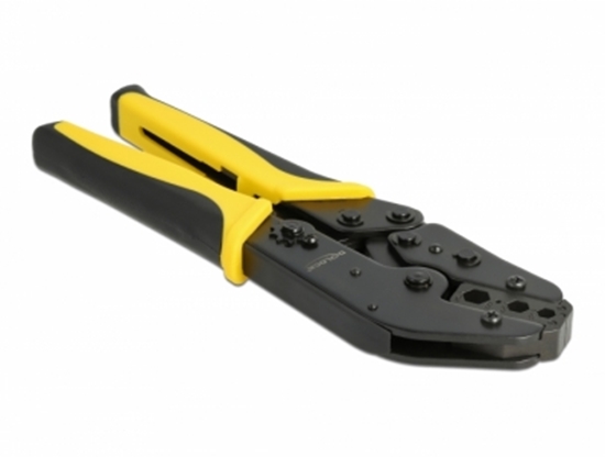 Picture of Delock Universal Coax Crimping Tool for 4 different diameters angled
