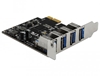 Picture of Delock USB 3.0 PCI Express Card with 4 x external Type-A female