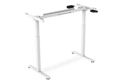 Picture of Digitus Desk frame, 71.5 - 121.5 cm, Maximum load weight 70 kg, White