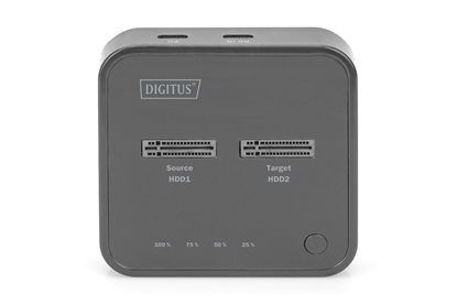 Picture of Digitus Dual M.2 NVMe SSD Docking Station with Offline Clone Function, USB-C™